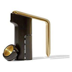 NIB RBT Vertical Lever Corkscrew Wine Opener w/Foil Cutter Black NEW $112